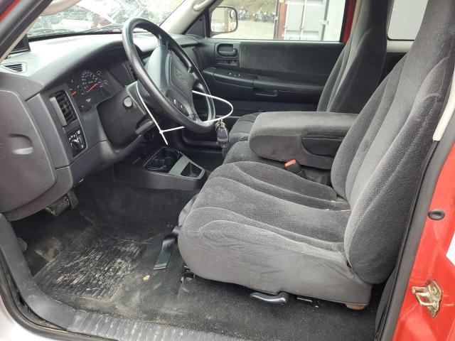 1D7HG42N63S329024 - 2003 DODGE DAKOTA SLT წითელი ფოტო 7