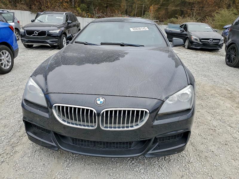 WBA6B2C5XDDG66918 - 2013 BMW 650 I BLACK photo 5