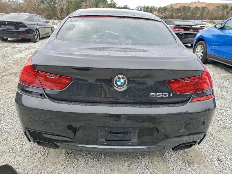 WBA6B2C5XDDG66918 - 2013 BMW 650 I BLACK photo 6