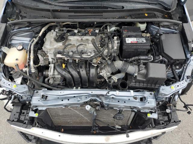 JTDEPMAE2MJ181248 - 2021 TOYOTA COROLLA LE 蓝色 照片 11