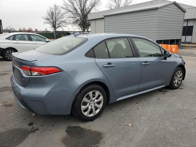 JTDEPMAE2MJ181248 - 2021 TOYOTA COROLLA LE 蓝色 照片 3