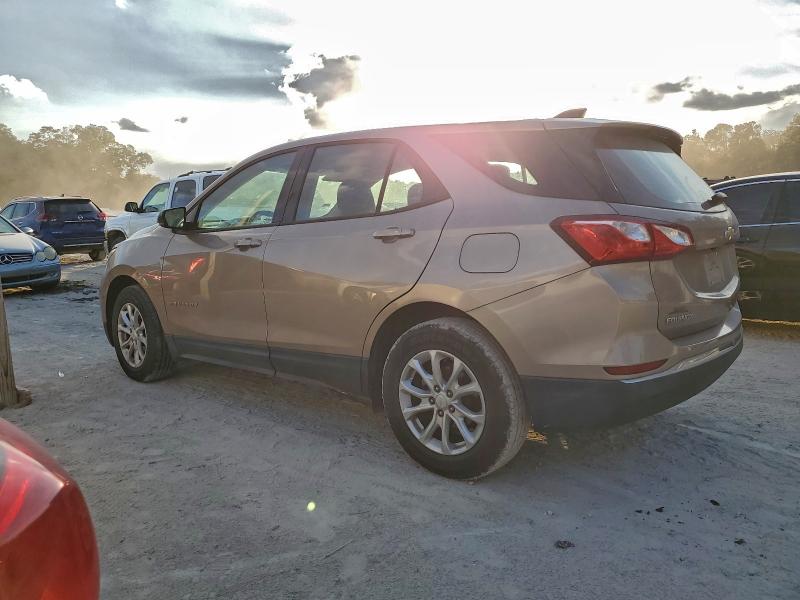 2GNAXHEV3J6345025 - 2018 CHEVROLET EQUINOX LS 棕色 照片 2