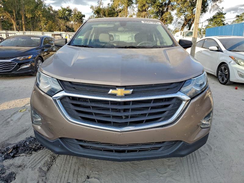 2GNAXHEV3J6345025 - 2018 CHEVROLET EQUINOX LS 棕色 照片 5