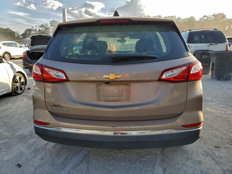 2GNAXHEV3J6345025 - 2018 CHEVROLET EQUINOX LS 棕色 照片 6