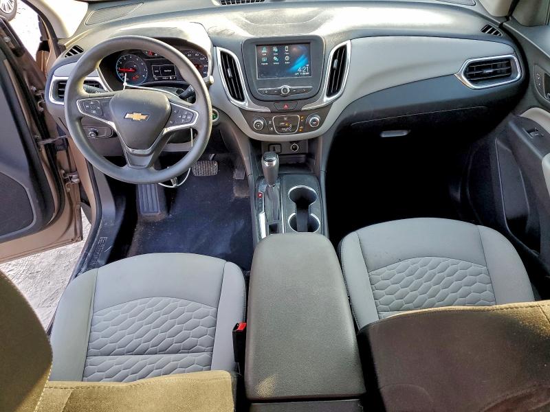 2GNAXHEV3J6345025 - 2018 CHEVROLET EQUINOX LS 棕色 照片 8