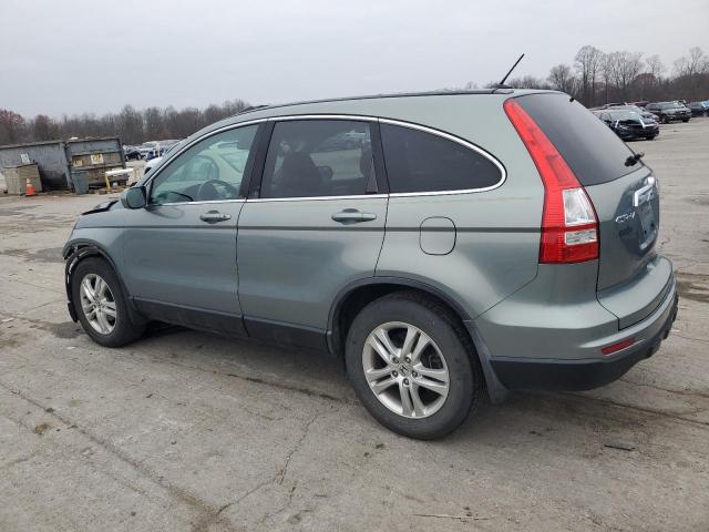 5J6RE3H79AL030698 - 2010 HONDA CR-V EXL 蓝色 照片 2