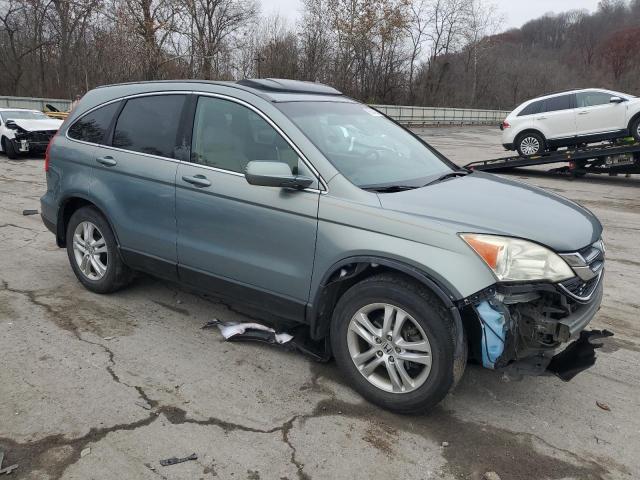 5J6RE3H79AL030698 - 2010 HONDA CR-V EXL 蓝色 照片 4