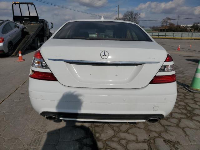 WDDNG86X88A179484 - 2008 MERCEDES-BENZ S 550 4MATIC WHITE photo 6
