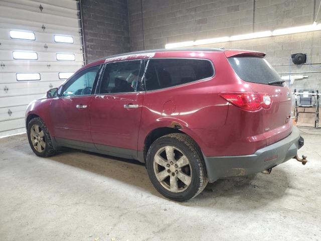 1GNKVGED9BJ325832 - 2011 CHEVROLET TRAVERSE LT 栗色 照片 2