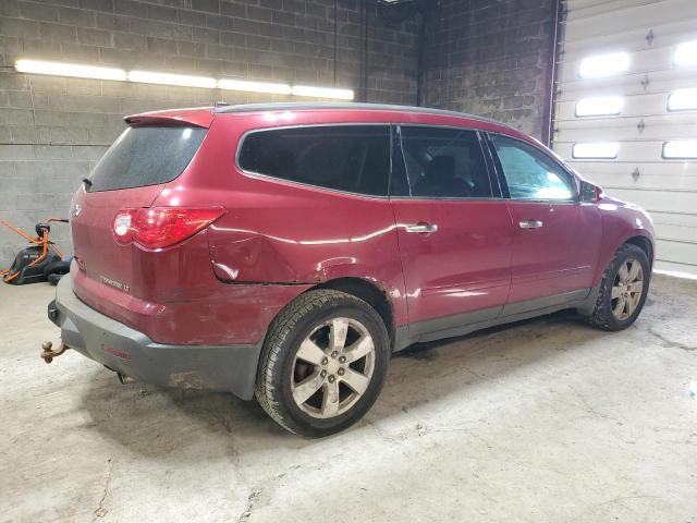 1GNKVGED9BJ325832 - 2011 CHEVROLET TRAVERSE LT 栗色 照片 3