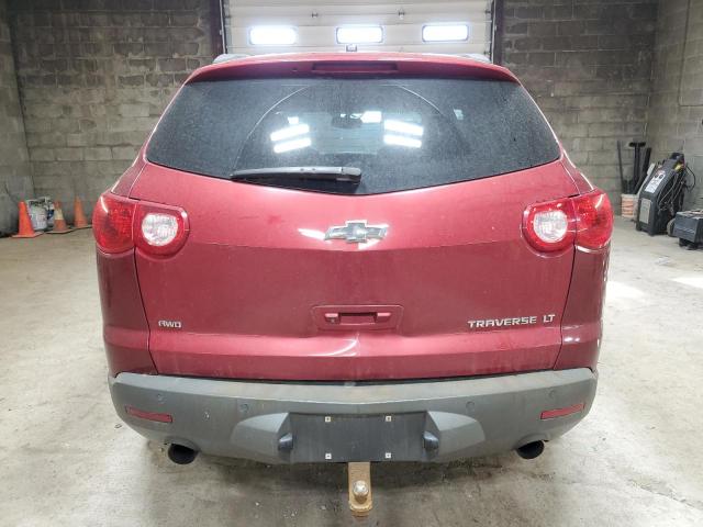 1GNKVGED9BJ325832 - 2011 CHEVROLET TRAVERSE LT 栗色 照片 6