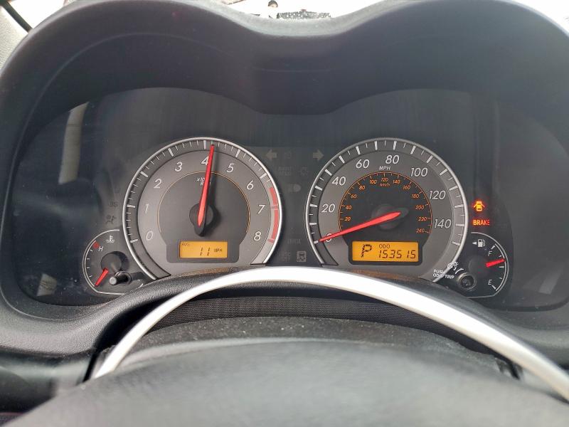 1NXBU4EE3AZ221848 - 2010 TOYOTA COROLLA BASE წითელი ფოტო 9