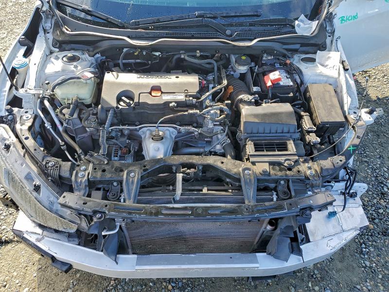 19XFC2F69LE211055 - 2020 HONDA CIVIC LX WHITE photo 11