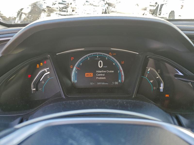 19XFC2F69LE211055 - 2020 HONDA CIVIC LX WHITE photo 9