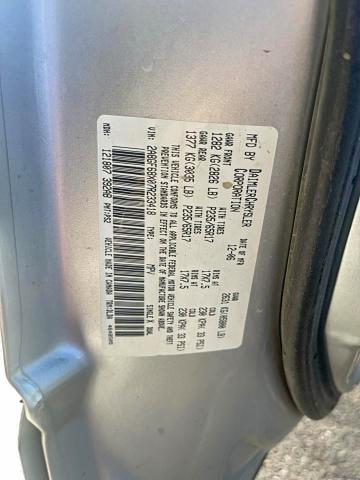 2A8GF68X07R233418 - 2007 CHRYSLER PACIFICA TOURING Gümüş foto 13