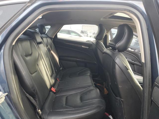 3FA6P0D9XKR120895 - 2019 FORD FUSION TITANIUM Көк фото 10