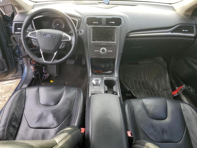 3FA6P0D9XKR120895 - 2019 FORD FUSION TITANIUM Көк фото 8