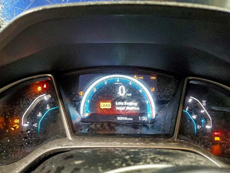 19XFC1F73LE018029 - 2020 HONDA CIVIC EXL Mavi fotoğraf 9