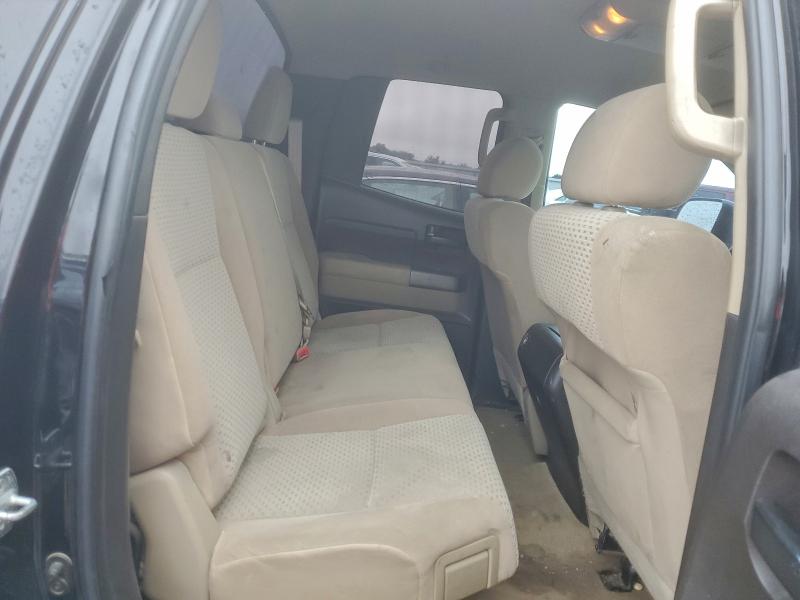 5TFRM5F13BX024442 - 2011 TOYOTA TUNDRA DOUBLE CAB SR5 BLACK photo 10