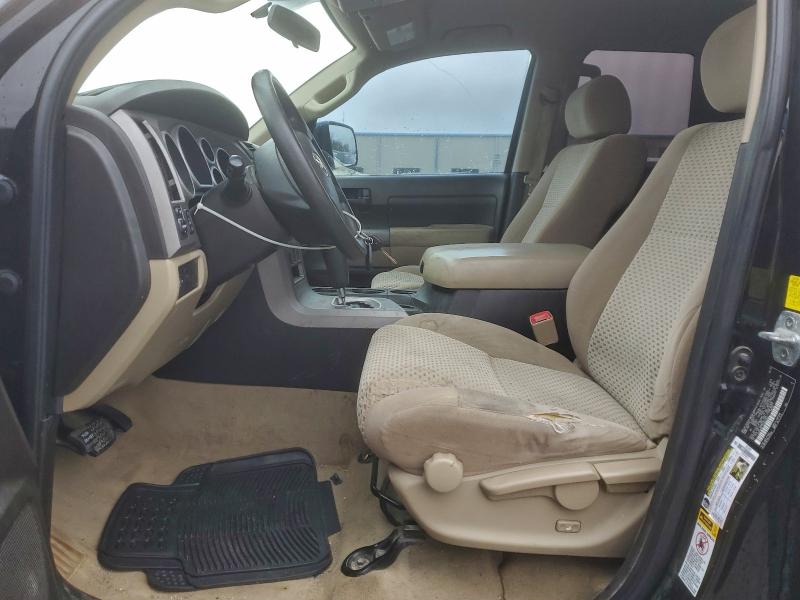 5TFRM5F13BX024442 - 2011 TOYOTA TUNDRA DOUBLE CAB SR5 BLACK photo 7