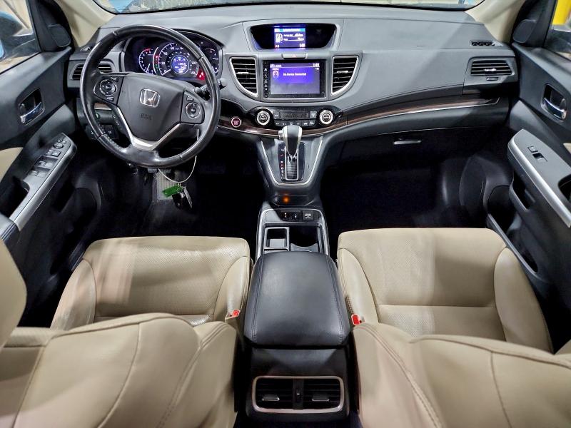 2HKRM4H76GH720128 - 2016 HONDA CR-V EXL Mavi foto 8