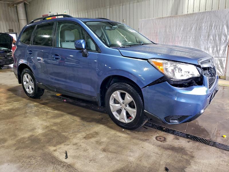 JF2SJADC6GH417474 - 2016 SUBARU FORESTER 2.5I PREMIUM BLUE photo 4