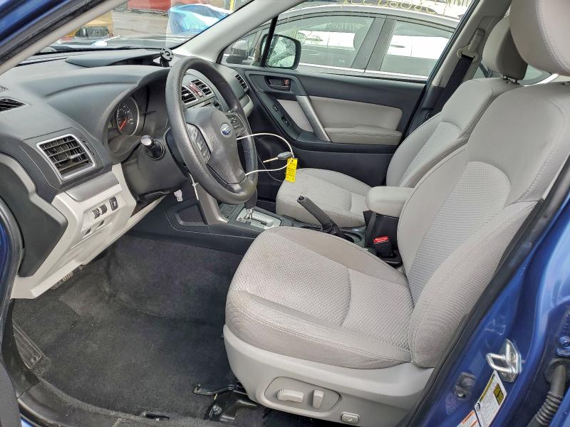JF2SJADC6GH417474 - 2016 SUBARU FORESTER 2.5I PREMIUM BLUE photo 7