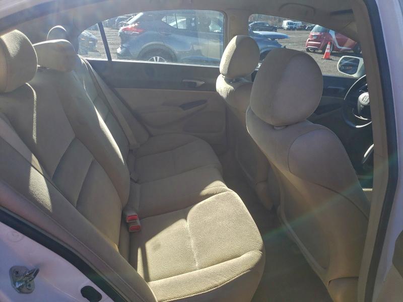 2HGFA165X8H516116 - 2008 HONDA CIVIC LX 白色 照片 10