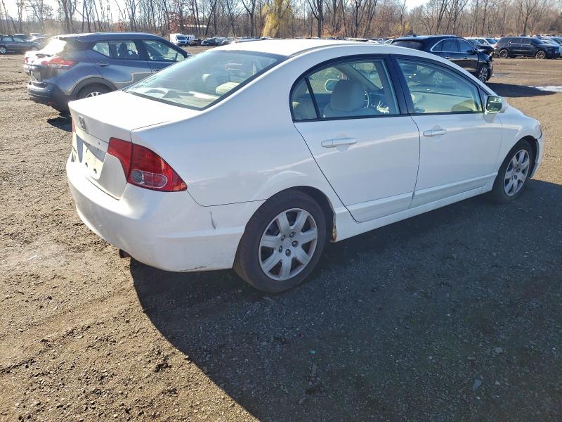 2HGFA165X8H516116 - 2008 HONDA CIVIC LX 白色 照片 3