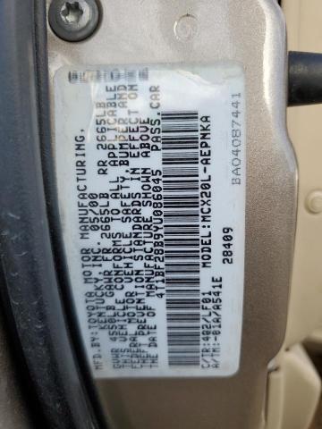 4T1BF28B9YU086045 - 2000 TOYOTA AVALON XL ბეჟი ფოტო 12