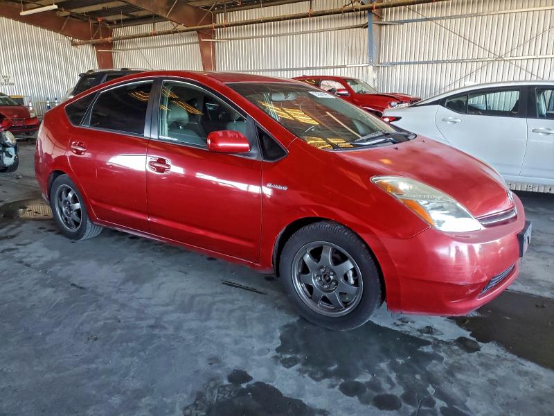 JTDKB20U987754406 - 2008 TOYOTA PRIUS BURGUNDY photo 4