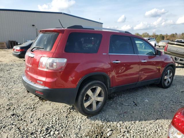 1GKKVRED2CJ135851 - 2012 GMC ACADIA SLT-1 RED photo 3