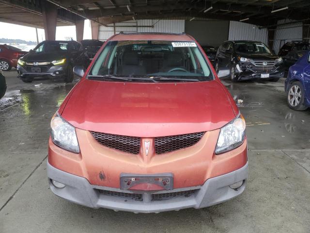 5Y2SL62883Z414438 - 2003 PONTIAC VIBE წითელი ფოტო 5