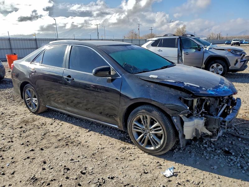 4T4BF1FK4DR275733 - 2013 TOYOTA CAMRY L BLACK photo 4