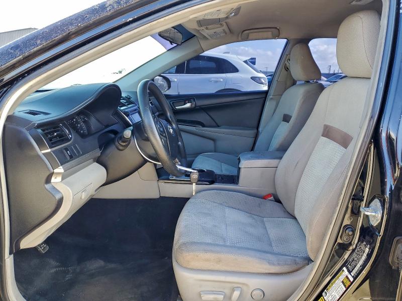4T4BF1FK4DR275733 - 2013 TOYOTA CAMRY L BLACK photo 7