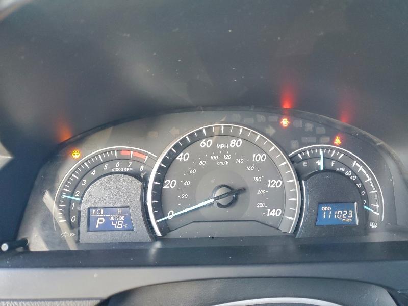 4T4BF1FK4DR275733 - 2013 TOYOTA CAMRY L BLACK photo 9