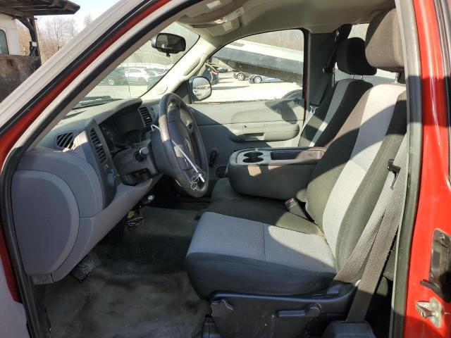 1GCEC19X49Z287628 - 2009 CHEVROLET SILVERADO C1500 RED photo 7