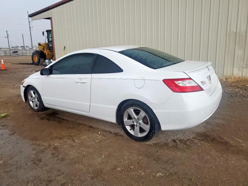 2HGFG12828H559461 - 2008 HONDA CIVIC EX WHITE photo 2