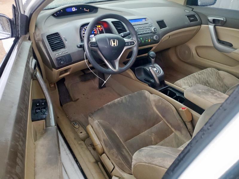 2HGFG12828H559461 - 2008 HONDA CIVIC EX WHITE photo 8