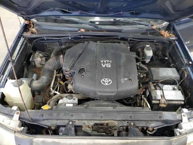 5TEUU42N76Z244291 - 2006 TOYOTA TACOMA ACCESS CAB Көк фото 11