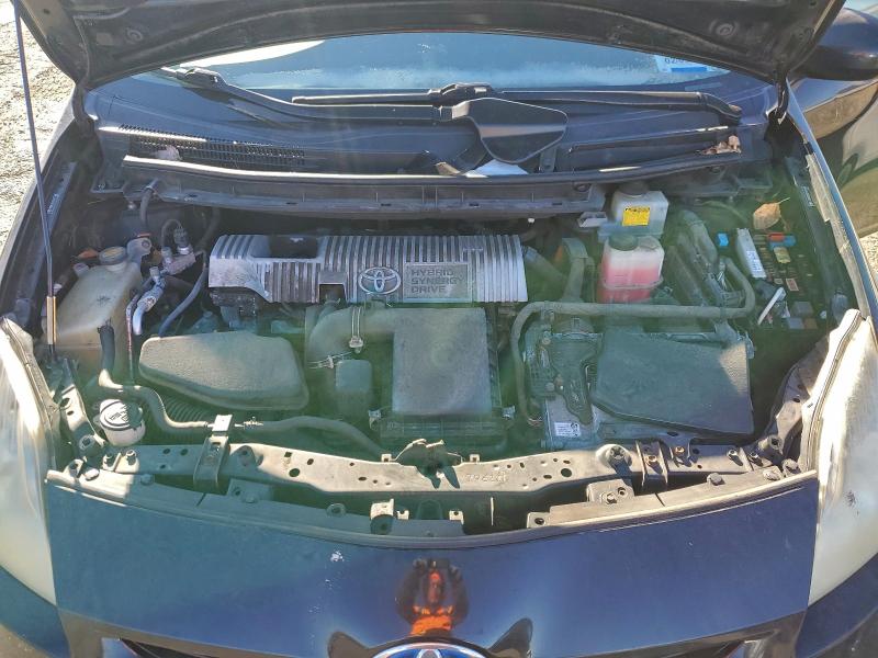 JTDKN3DU1B1477784 - 2011 TOYOTA PRIUS BLACK photo 11