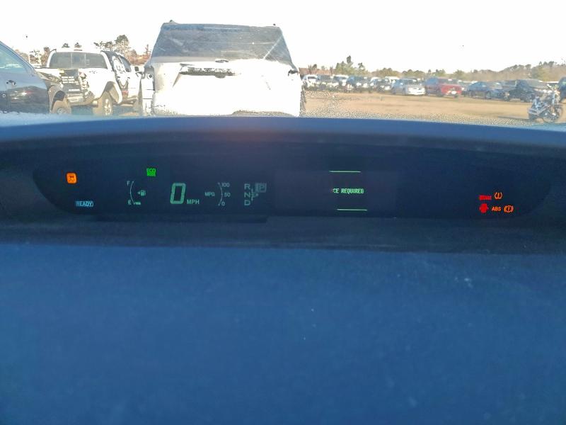 JTDKN3DU1B1477784 - 2011 TOYOTA PRIUS BLACK photo 9