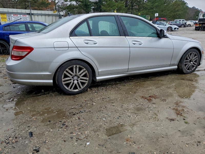 WDDGF81X78F144618 - 2008 MERCEDES-BENZ C 300 4MATIC SILVER photo 3