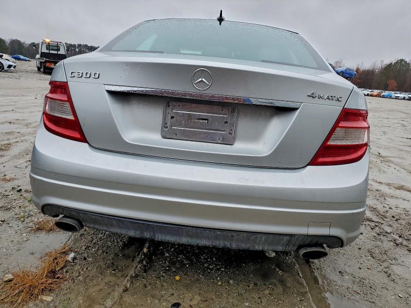 WDDGF81X78F144618 - 2008 MERCEDES-BENZ C 300 4MATIC SILVER photo 6