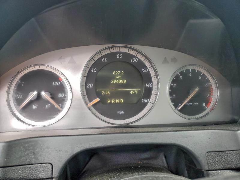 WDDGF81X78F144618 - 2008 MERCEDES-BENZ C 300 4MATIC SILVER photo 9