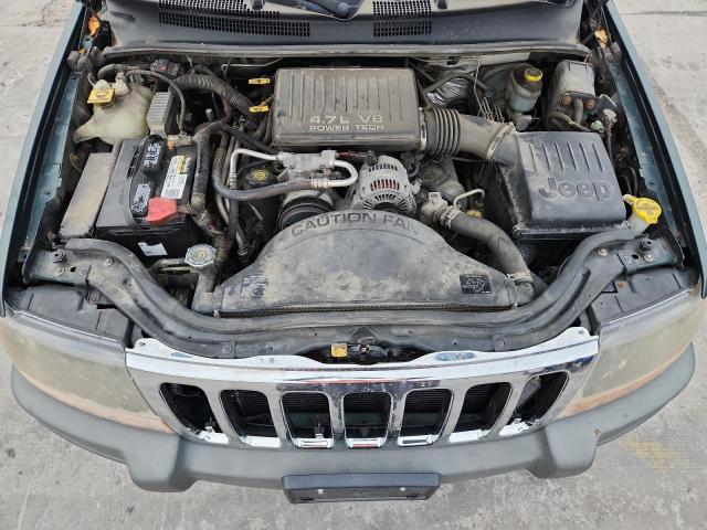 1J4GW48N4YC281308 - 2000 JEEP GRAND CHER LAREDO 绿色 照片 12