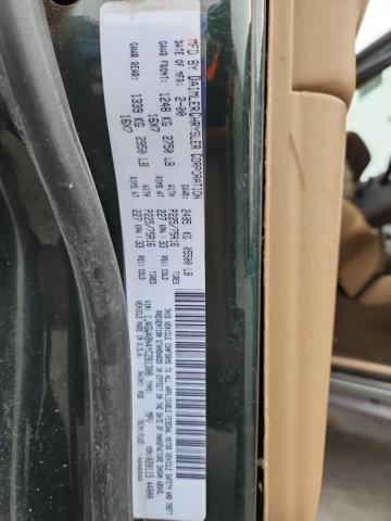 1J4GW48N4YC281308 - 2000 JEEP GRAND CHER LAREDO 绿色 照片 13