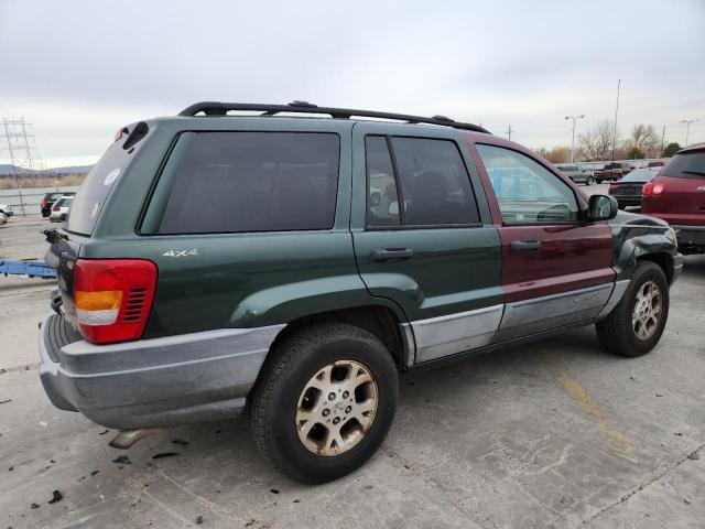 1J4GW48N4YC281308 - 2000 JEEP GRAND CHER LAREDO 绿色 照片 3