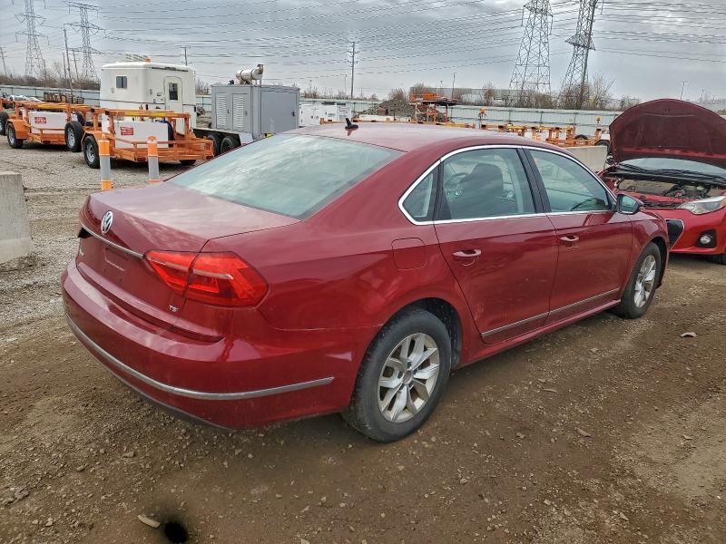 1VWAS7A39GC047999 - 2016 VOLKSWAGEN PASSAT S Կարմիր լուսանկար 3