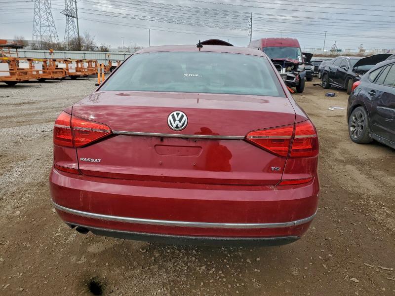 1VWAS7A39GC047999 - 2016 VOLKSWAGEN PASSAT S Կարմիր լուսանկար 6
